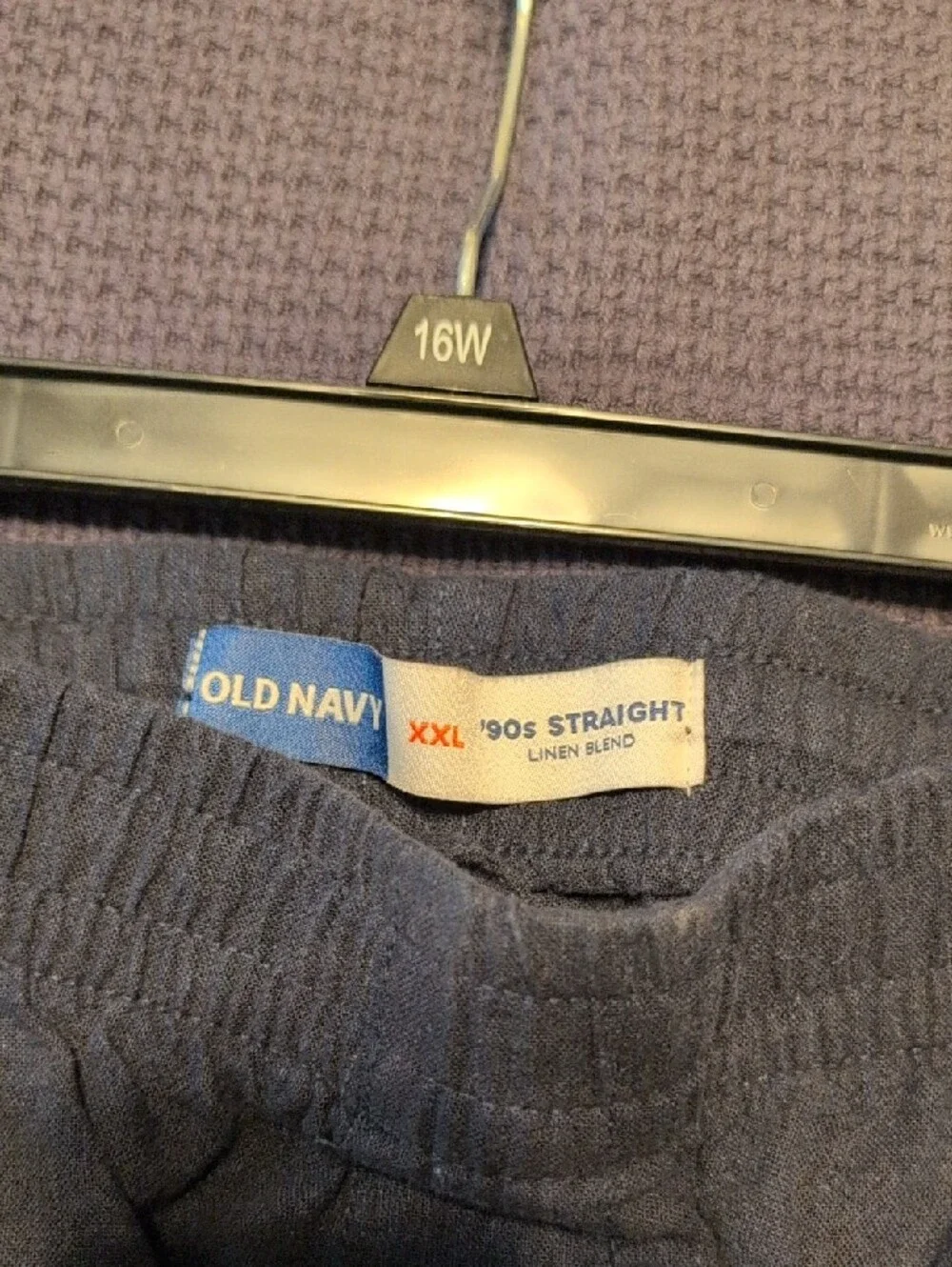 Old Navy Men's Dark Navy Linen Pants NWT - XXL